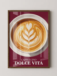 Cappuccino Latte Art Herz