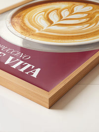 Cappuccino Latte Art Herz