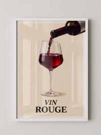 Weinglas Rotwein Illustration