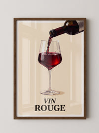 Weinglas Rotwein Illustration