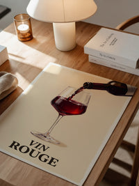 Weinglas Rotwein Illustration