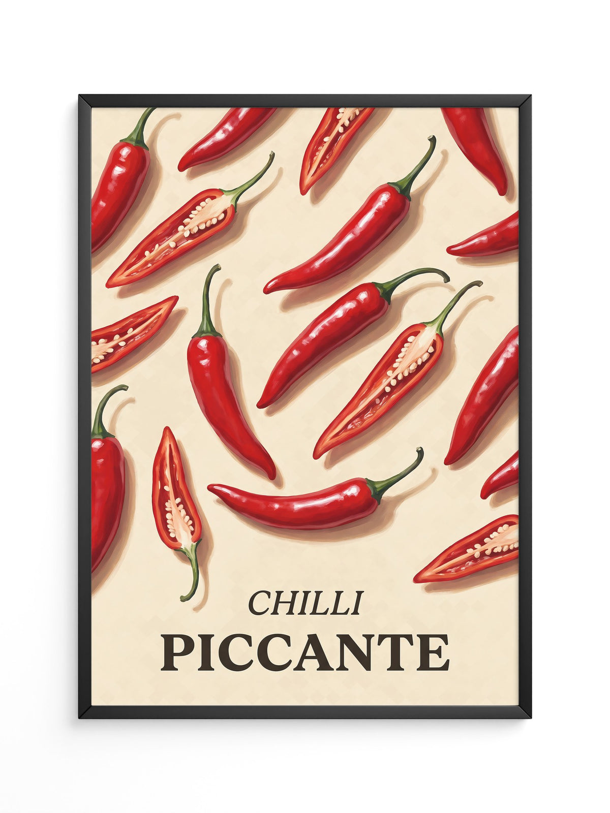 Pikante Chilischoten Rot
