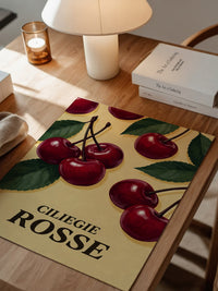 Kirschen Grafik Rot