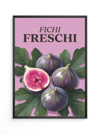 Frische Feigen auf Rosa