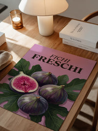 Frische Feigen auf Rosa