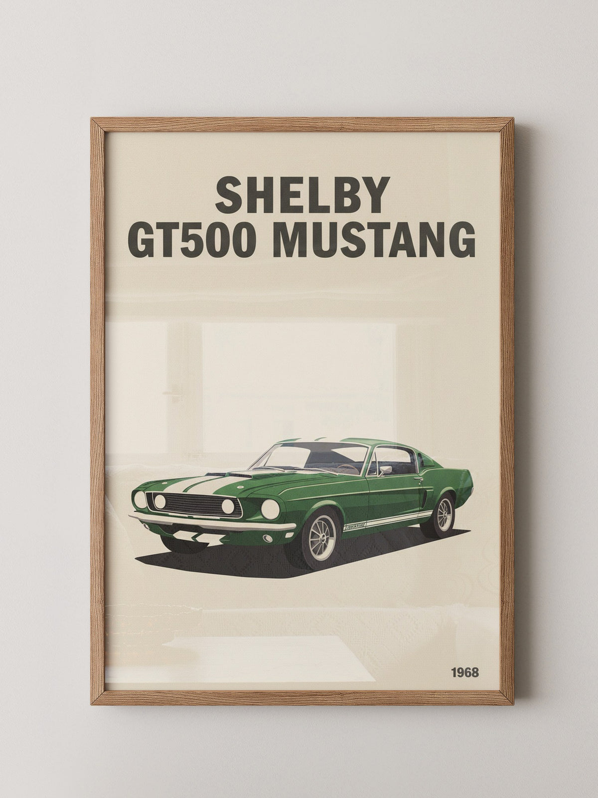 Mustang Klassiker Grün