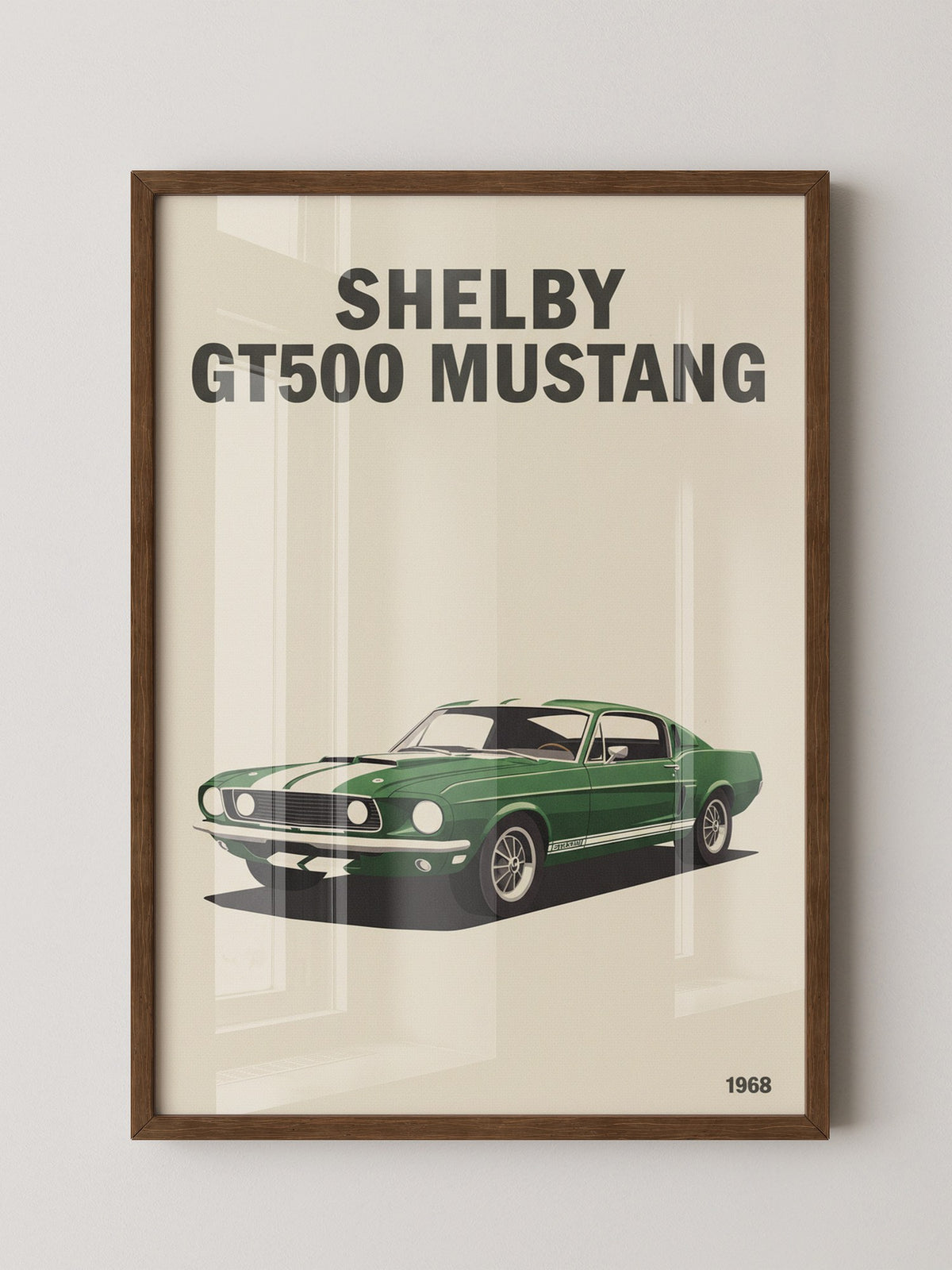 Mustang Klassiker Grün