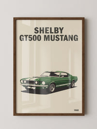 Mustang Klassiker Grün