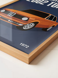 BMW 2002 Turbo Retro Orange