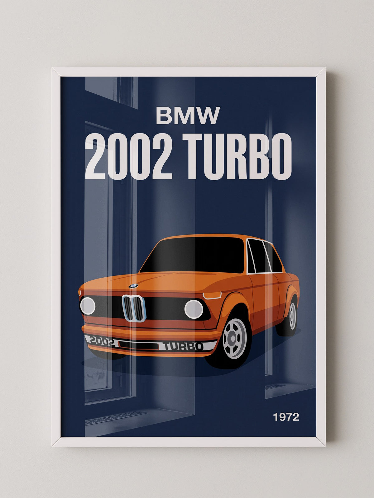 BMW 2002 Turbo Retro Orange