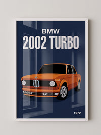 BMW 2002 Turbo Retro Orange