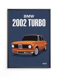 BMW 2002 Turbo Retro Orange