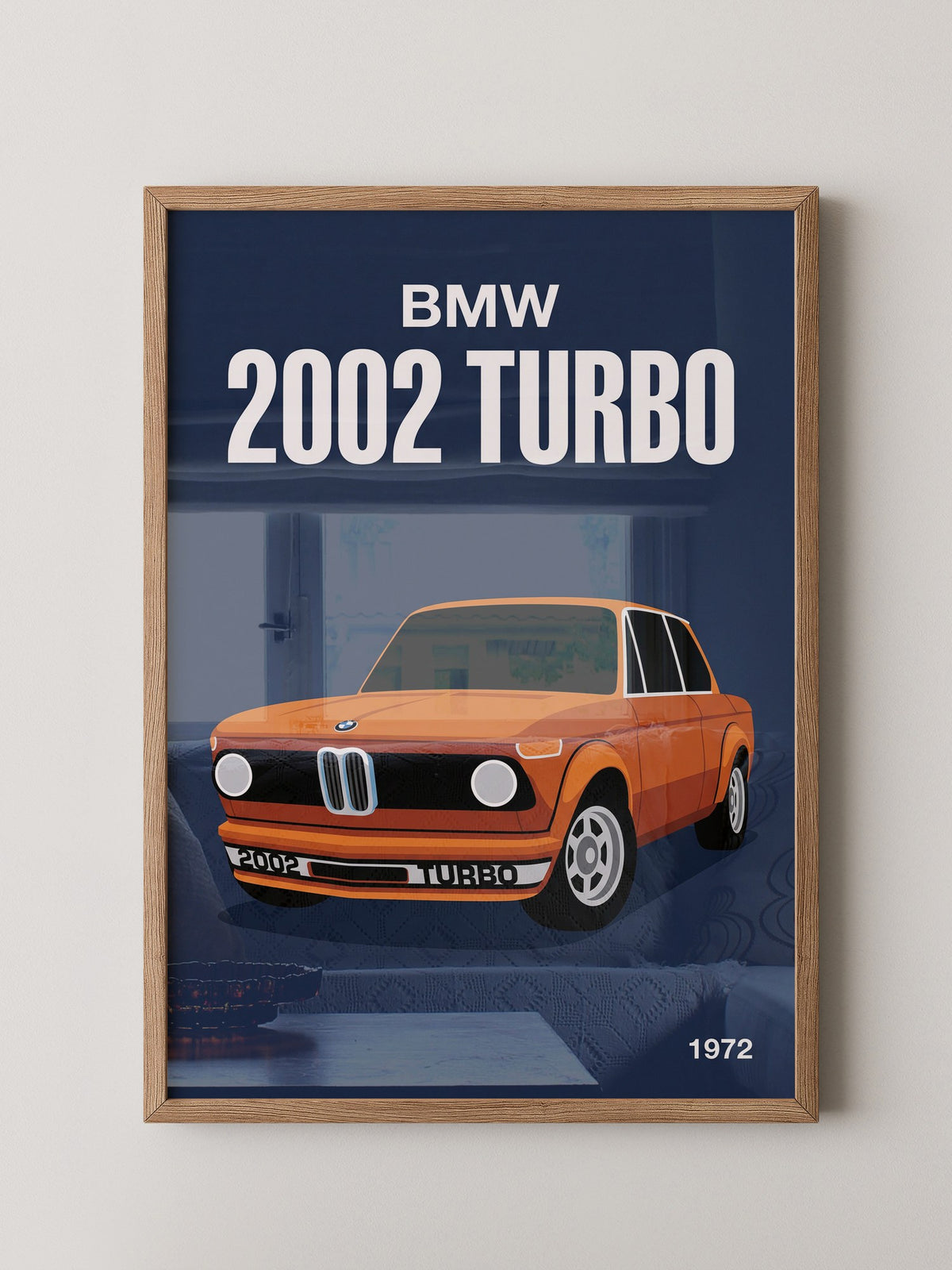BMW 2002 Turbo Retro Orange