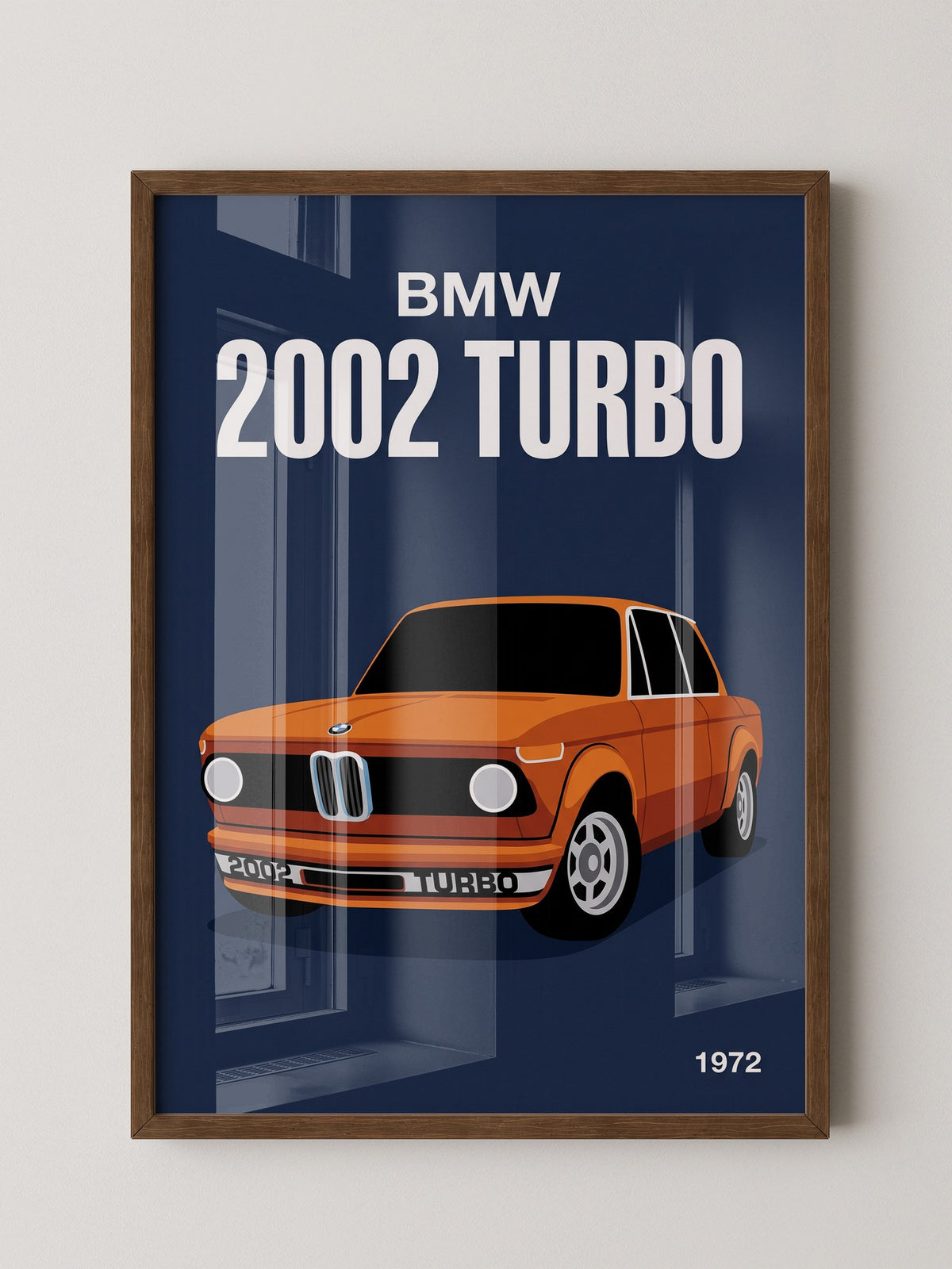 BMW 2002 Turbo Retro Orange