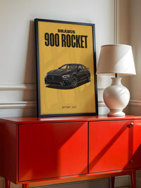 Brabus 900 Rocket Grafik schwarz
