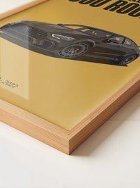 Brabus 900 Rocket Grafik schwarz
