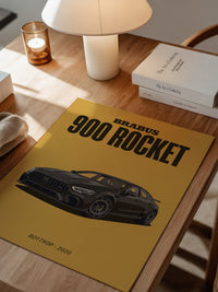 Brabus 900 Rocket Grafik schwarz