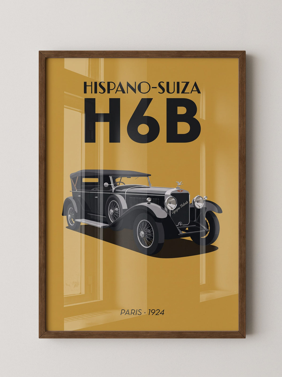 Hispano Suiza Oldtimer Vintage Design