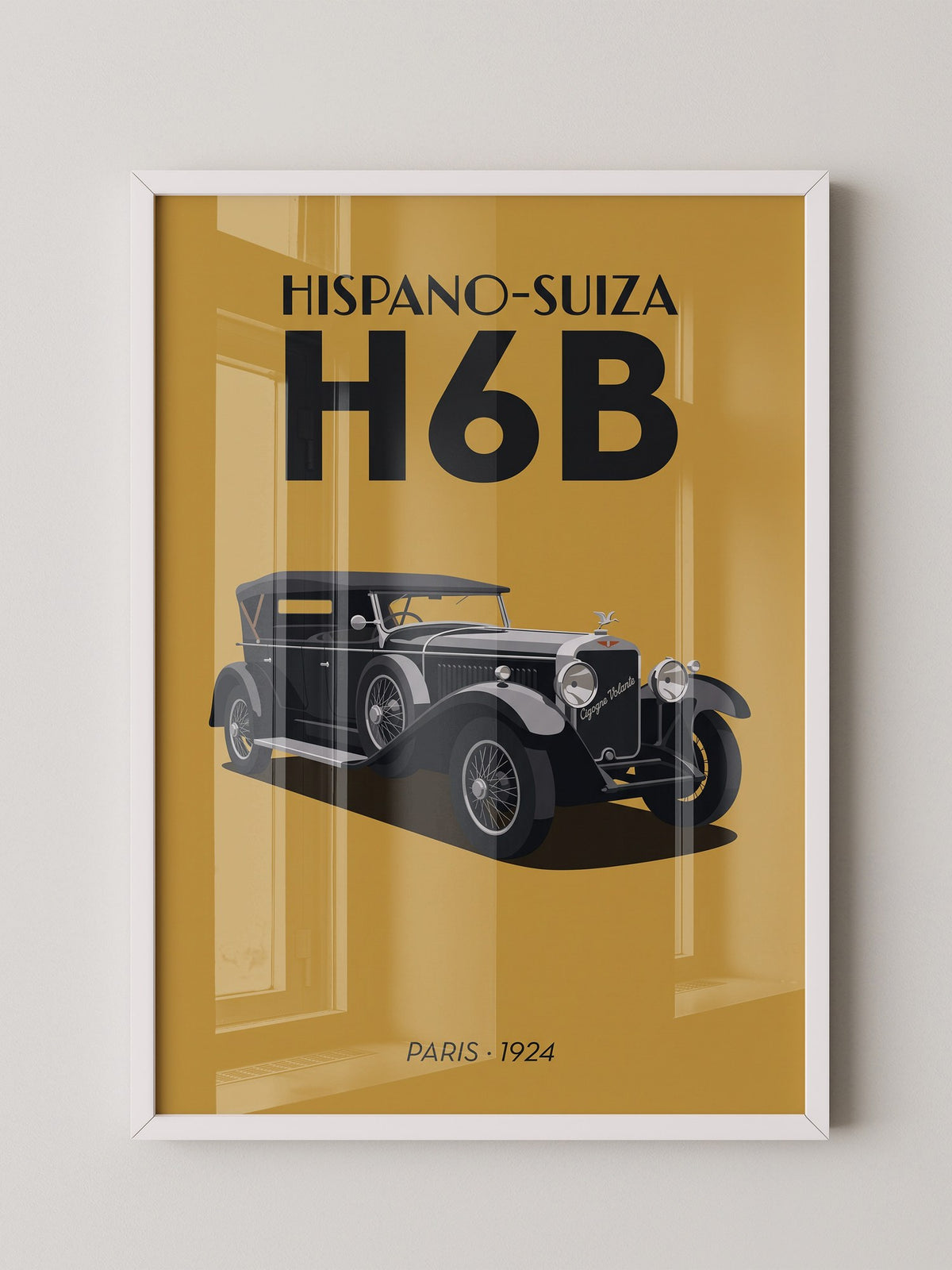 Hispano Suiza Oldtimer Vintage Design