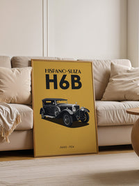 Hispano Suiza Oldtimer Vintage Design