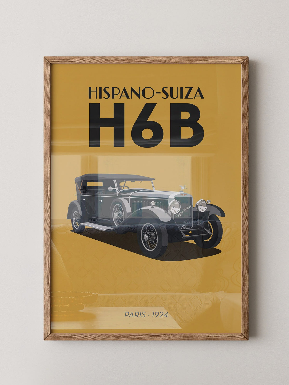 Hispano Suiza Oldtimer Vintage Design