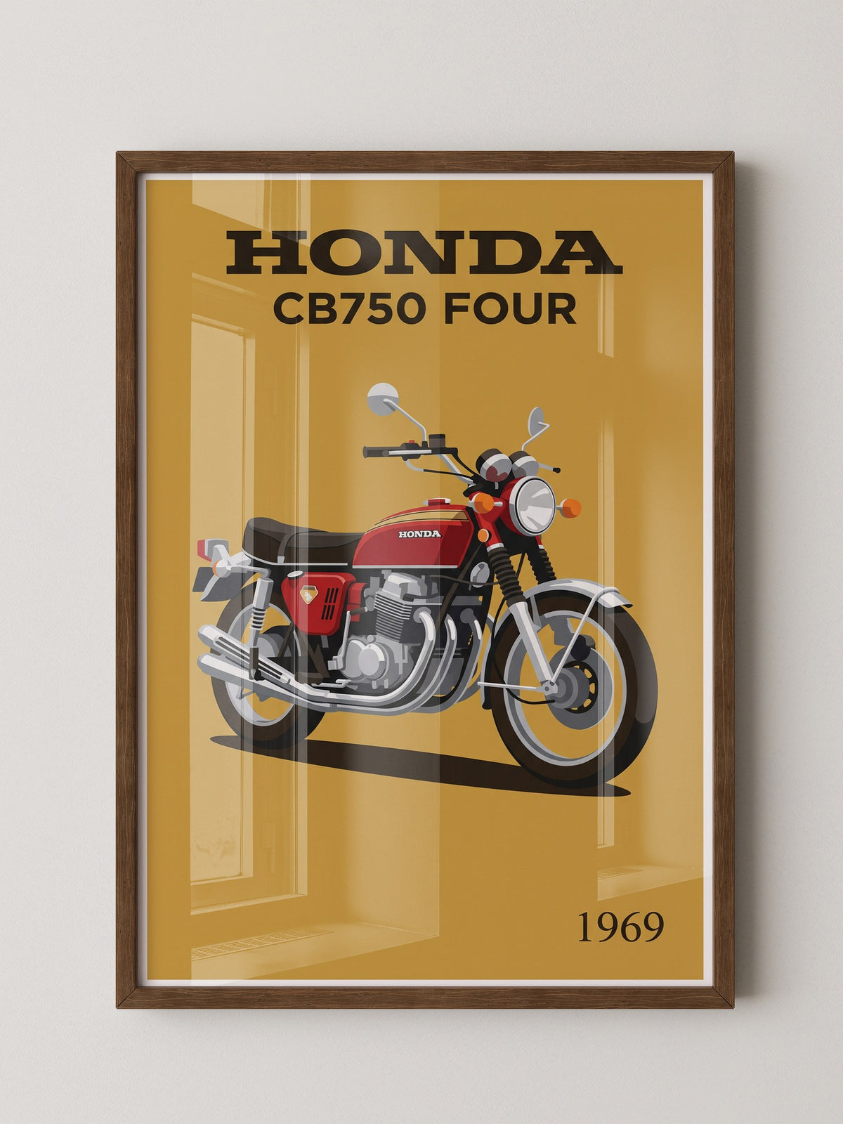 Honda CB750 Klassisch Rot