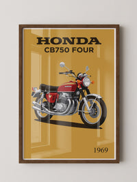 Honda CB750 Klassisch Rot