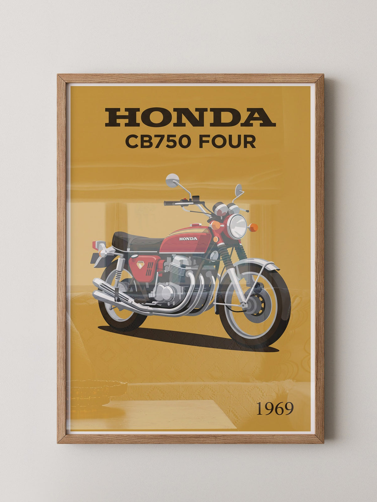 Honda CB750 Klassisch Rot