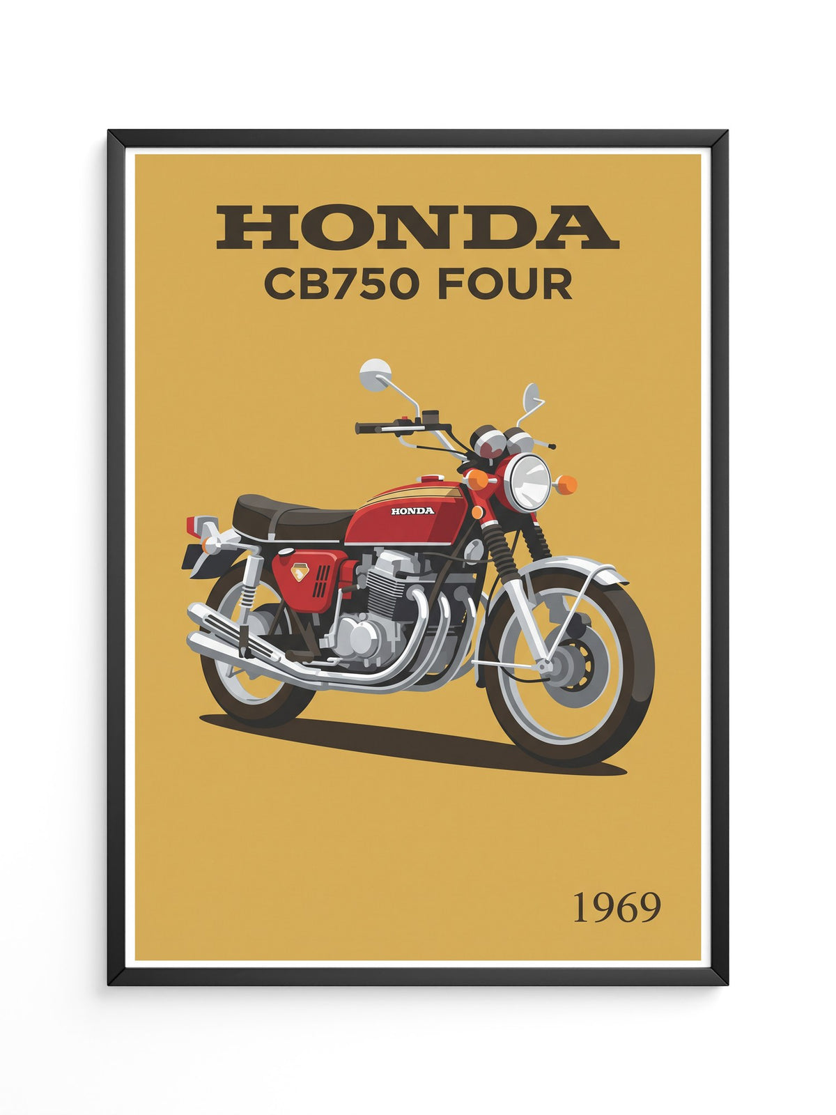Honda CB750 Klassisch Rot