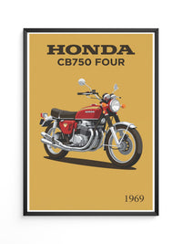 Honda CB750 Klassisch Rot
