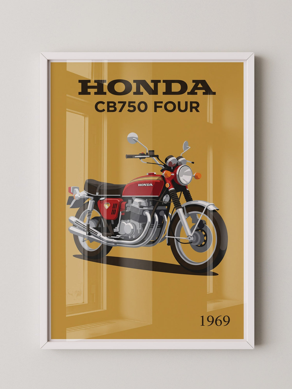 Honda CB750 Klassisch Rot