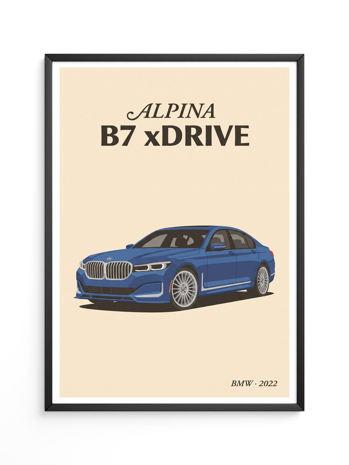 Alpina Limousine Blau Dynamik