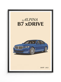 Alpina Limousine Blau Dynamik