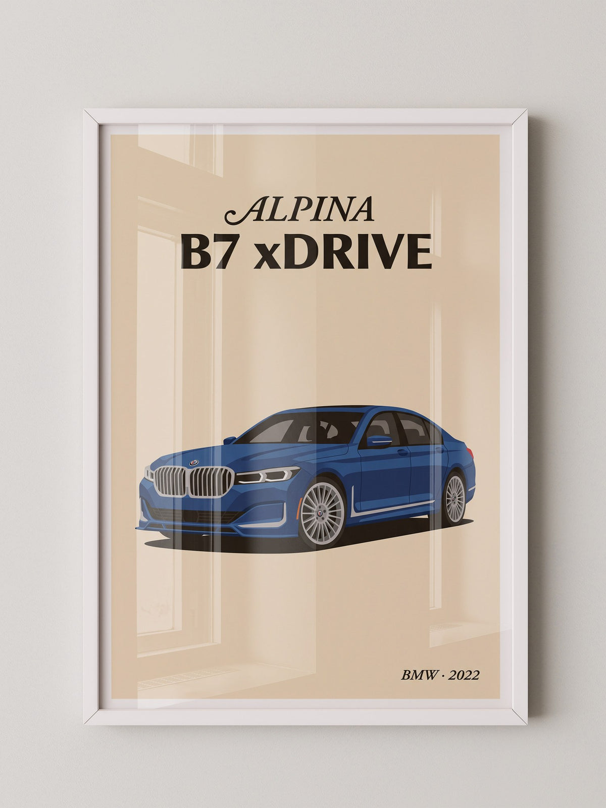 Alpina Limousine Blau Dynamik