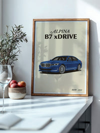 Alpina Limousine Blau Dynamik