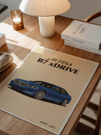Alpina Limousine Blau Dynamik