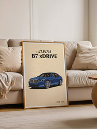 Alpina Limousine Blau Dynamik