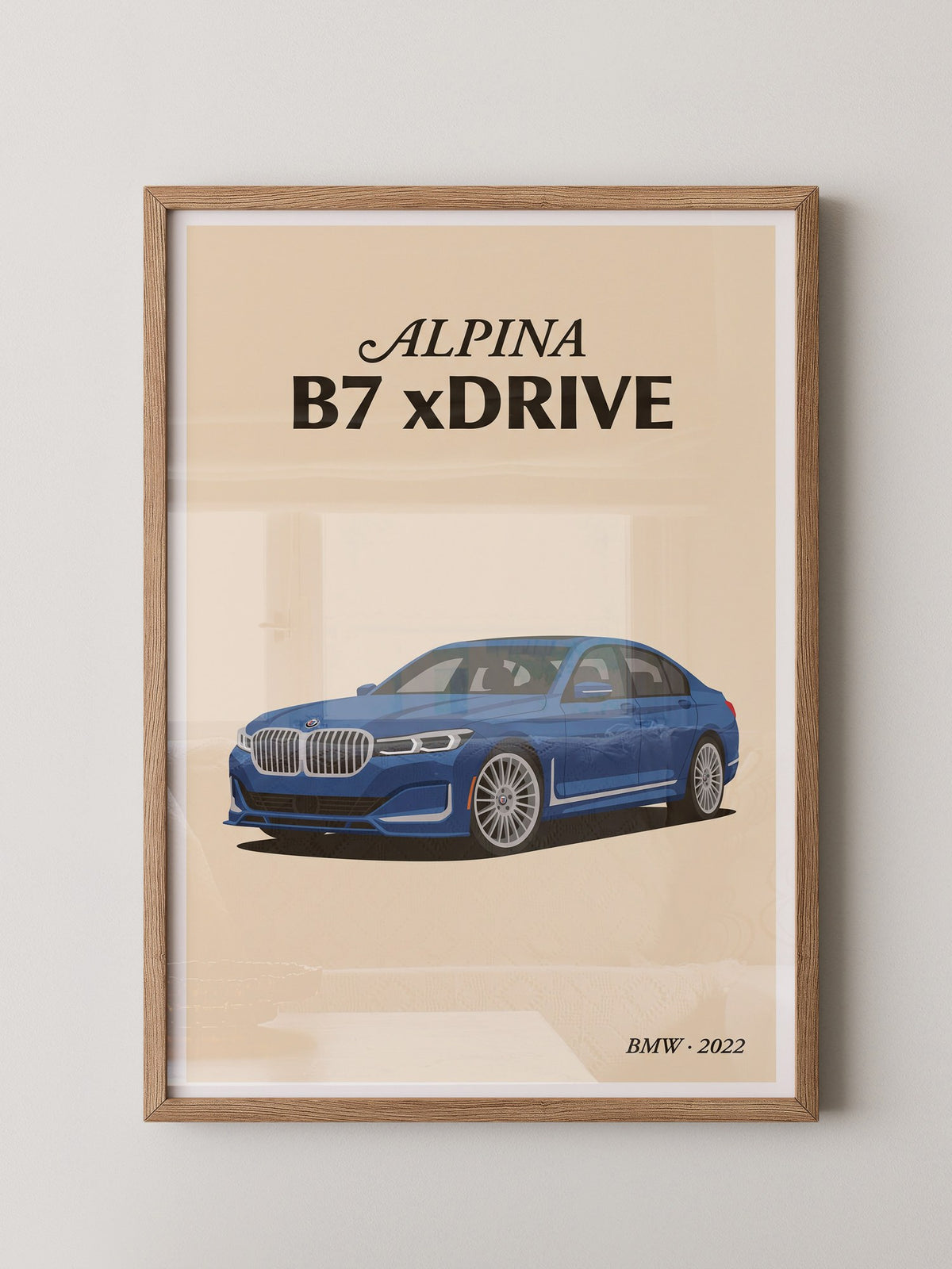 Alpina Limousine Blau Dynamik