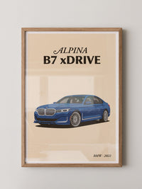 Alpina Limousine Blau Dynamik