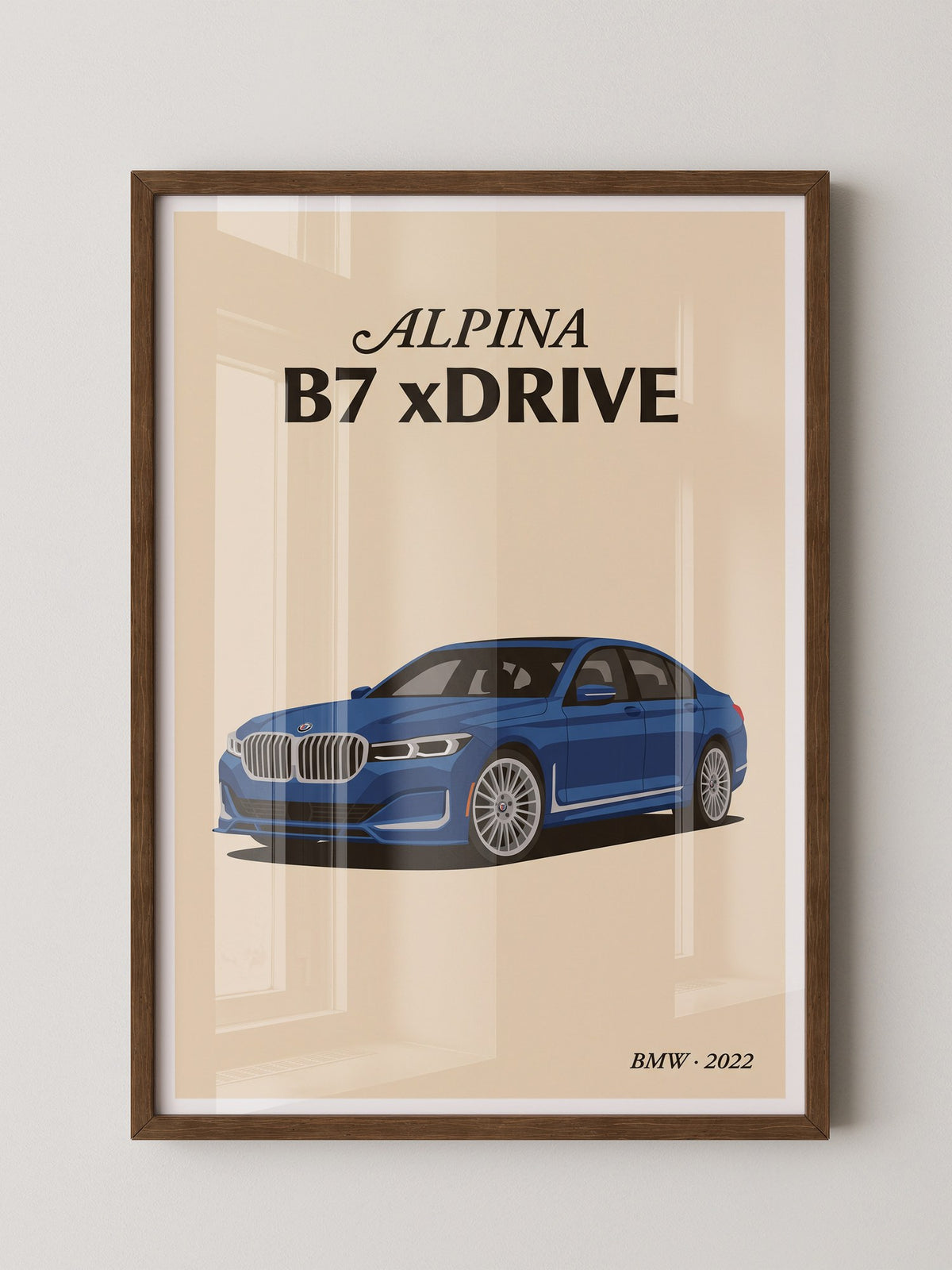 Alpina Limousine Blau Dynamik