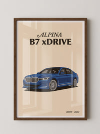 Alpina Limousine Blau Dynamik
