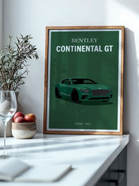 Bentley Coupé Grün Frontansicht