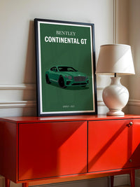 Bentley Coupé Grün Frontansicht