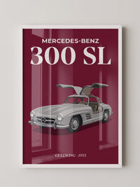 Mercedes 300 SL Gullwing Weiß