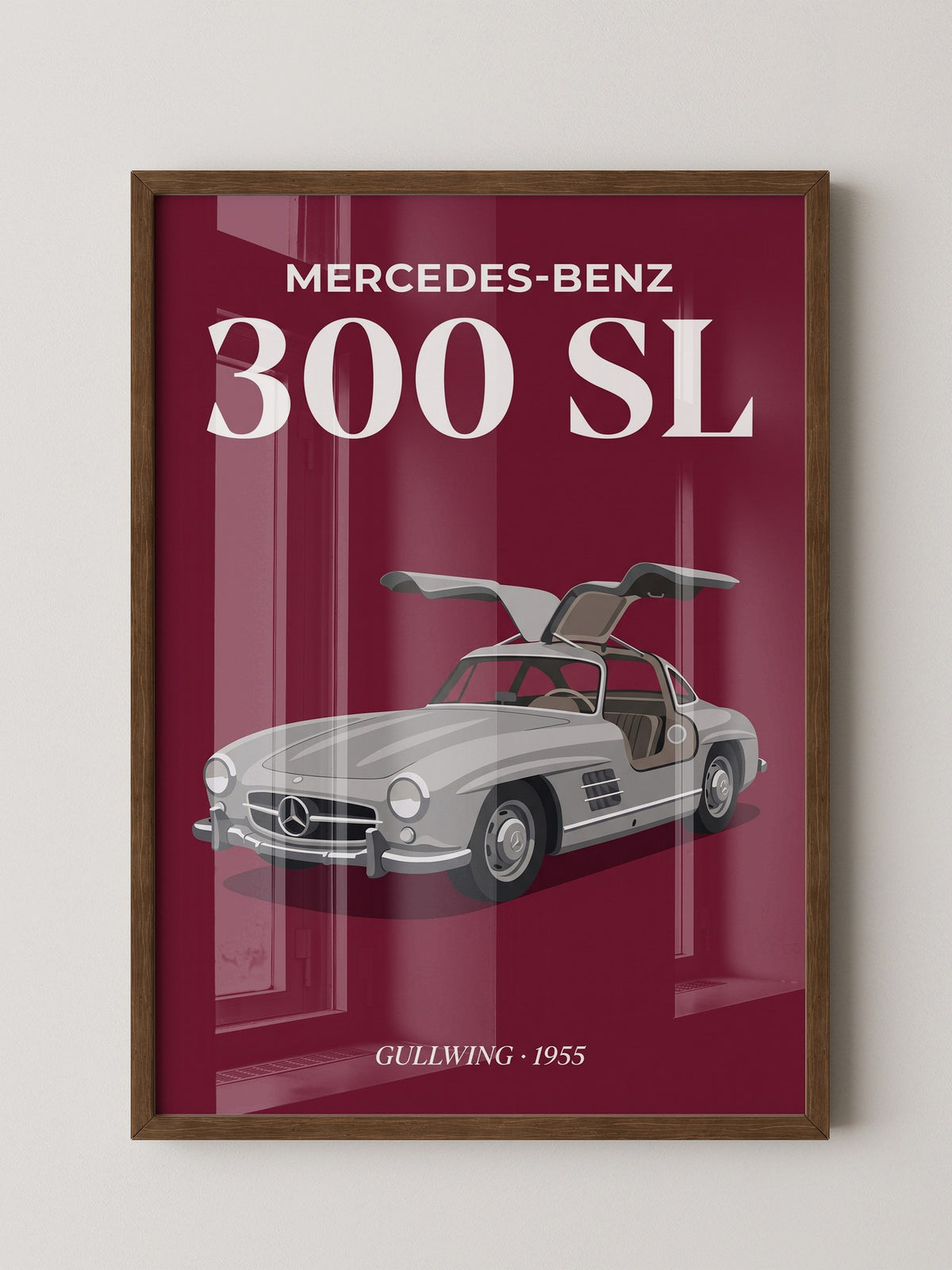 Mercedes 300 SL Gullwing Weiß