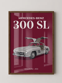 Mercedes 300 SL Gullwing Weiß