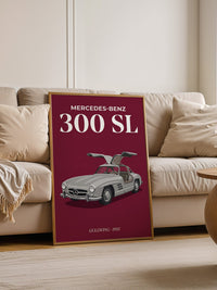 Mercedes 300 SL Gullwing Weiß