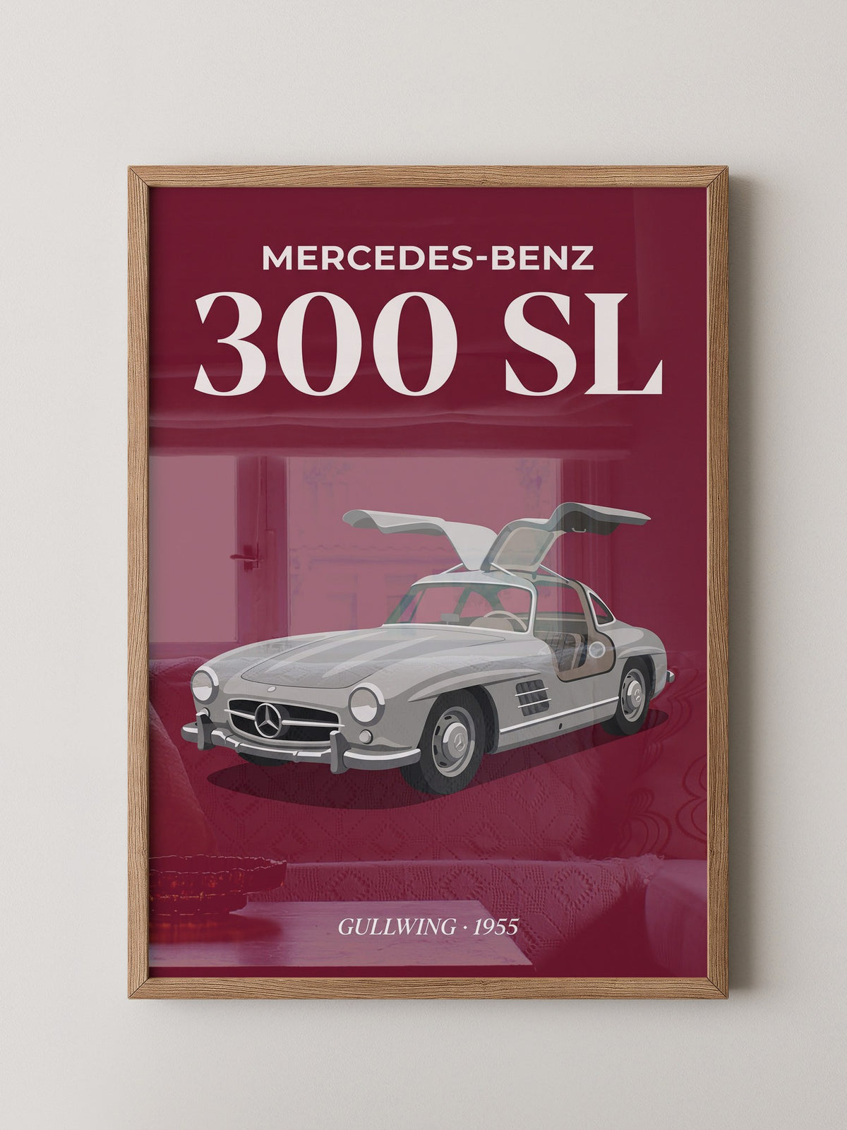 Mercedes 300 SL Gullwing Weiß