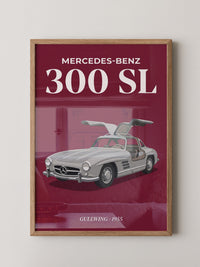 Mercedes 300 SL Gullwing Weiß