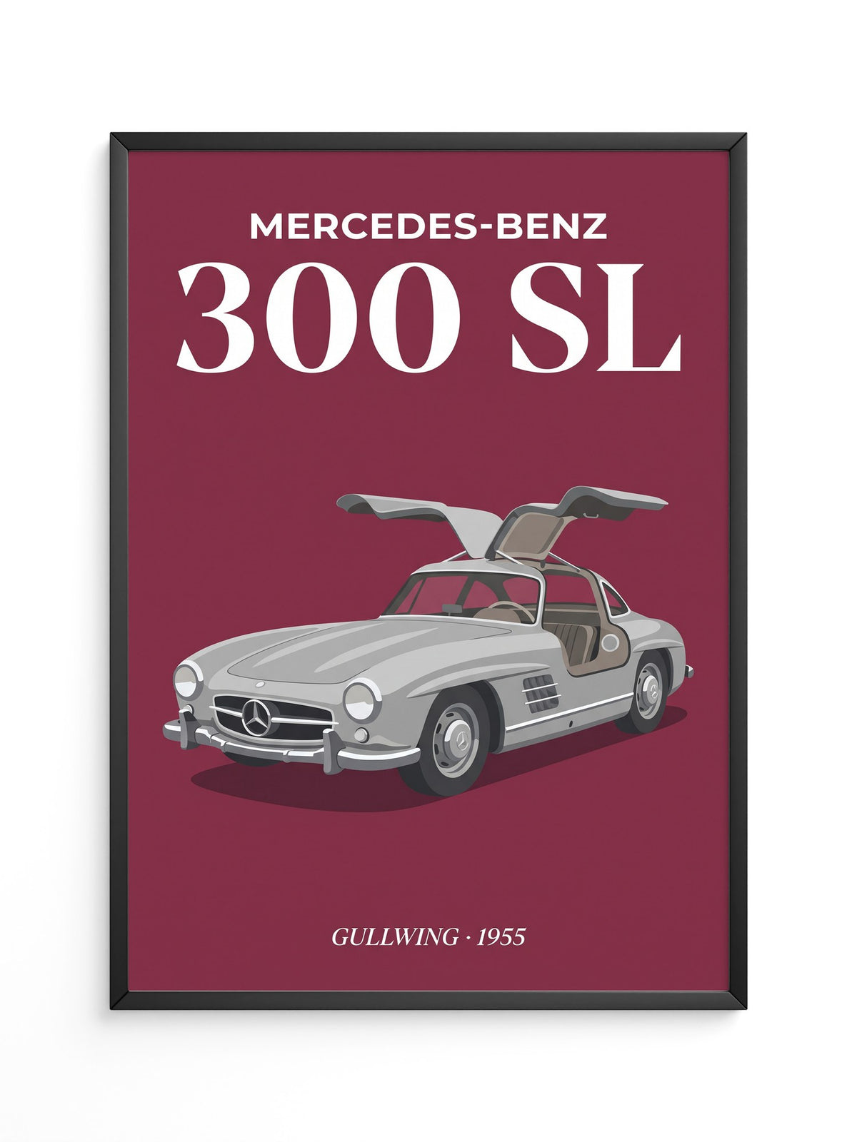 Mercedes 300 SL Gullwing Weiß